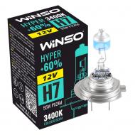 Автолампа галогенная WINSO H7 HYPER +60% 1 шт. (712720)