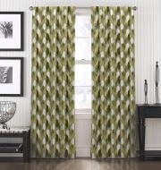 Штора Di&Di Модерн Листья 190x175 зеленый Декор-ін