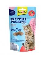 Ласощі Gimborn для котів Nutri Pockets Fish Лосось 60 г G-419626