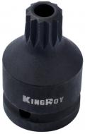 Головка Spline M18 1/2'' для ступиці професійна KING ROY 7293 Головка Spline M18 1/2'' для ступиці професійна KING ROY 7293