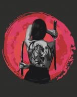 Картина по номерам Современная гейша BS51505 40x50 см Brushme