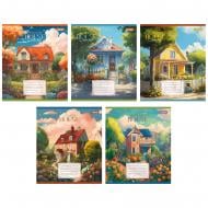 Тетрадь школьная 18 листов линия House colorful (766981) 1 вересня