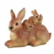 Фігура садова Decoline Сім'я зайців 16х33х24,5 см F5046(P)