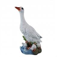 Фігура садова Decoline Гуска з гусенятами 19,5х19х37 см F5047(P)