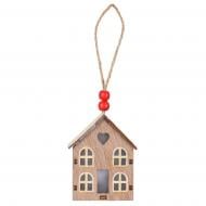 Украшение новогоднее YES! Fun Домик светодиодная (LED) 1 ламп 8 см