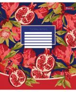 Тетрадь школьная 18 листов линия 1В Floral series (766340) 1 вересня