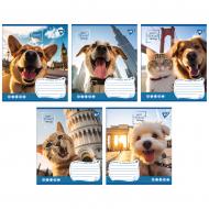 Тетрадь школьная 18 листов линия Best travel blogger (766990) YES