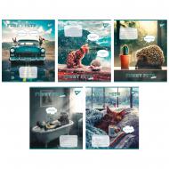 Тетрадь школьная 18 листов линия Funny pets (766993) YES