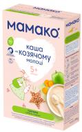 Каша молочная MAMAKO от 5 месяцев гречневая с яблоком и морковью на козьем молоке 200 г