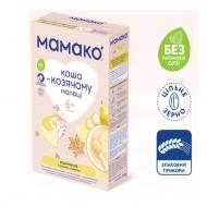 Каша молочна MAMAKO від 6 місяців пшенична з грушею і бананом на козячому молоці 200 г
