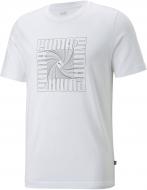 Футболка Puma REFLECTIVE GRAPHIC TEE PUMA WHITE 67177102 р.XL белый