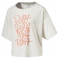 Футболка Puma Sweet Loose Crop Tee 51810503 р.S белый Футболка Puma Sweet Loose Crop Tee 51810503 р.S белый