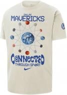 Футболка Nike Dallas Mavericks Courtsid HQ1297-901 р.L бежевый