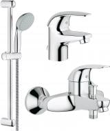 Набір змішувачів Grohe Star Eco 23265000+23270000+27853000 Набір змішувачів Grohe Star Eco 23265000+23270000+27853000