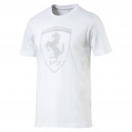 Футболка Puma Ferrari Big Shield Tee 57524104 S белый
