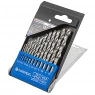 Набор сверл по металлу Forsage HSS в пластиковом футляре 13 шт. F-DBS13