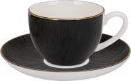 Чашка с блюдцем Fiora Obscure 250 мл