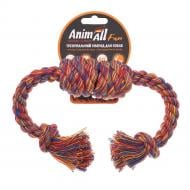 Игрушка для собак AnimAll Fun канат бочка с двумя узлами 36 см Игрушка для собак AnimAll Fun канат бочка с двумя узлами 36 см