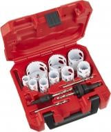 Набір коронок Milwaukee 14 шт 19, 22, 25, 29, 32, 35, 38, 44, 51, 57 мм Bi-Metal 49224152