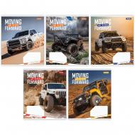 Тетрадь школьная 24 листа клетка Moving forward (767281) 1 вересня