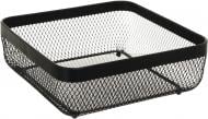Корзинка для фруктов Flamberg Premium Fernie квадратный 26,5х9,8 см черный