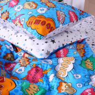 Наволочка бязь 17-0511 Bombs 45x45 см мульти MirSon Наволочка бязь 17-0511 Bombs 45x45 см мульти MirSon