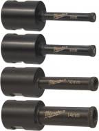 Набор коронок алмазных Milwaukee 10 шт мм 4932471863