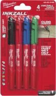 Набір маркерів Milwaukee InkZAll 4 шт. 48223106