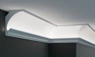Карниз Tesori KD 201 white 1150x115x90 мм