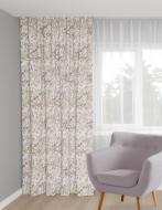 Штора Прованс цветы и райская птичка 150x270 мульти Декор-ін