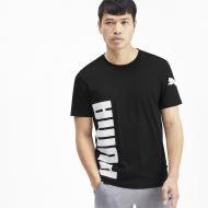 Футболка Puma Big Logo Tee 58056101 р.L черный