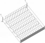 Кошик торгівельний KP-LUP-03 білий