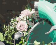 Картина по номерам Цветочная поездка BS52546 40x50 см Brushme