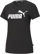 Футболка Puma ESS LOGO TEE PUMA BLACK 58677401 р.XS чорний