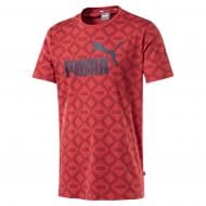 Футболка Puma Logo AOP Pack AOP Tee 58177411 S красный