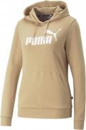 Джемпер Puma ESS LOGO HOODIE TR (S) DUSTY TAN 58679789 р.XL бежевый
