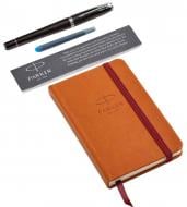 Набір канцелярський Parker Urban 17 Premium Ebony Metal CT FP M + записна книжка PXMAS18 32 012b18