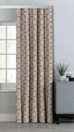Штора Монтбланк 225x270 Бежевый с коричневым Декор-ін