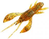 Приманка FishUp Real Craw 2 из пластизоля для ловли рыбы 7 шт. Caramel/Green & Black