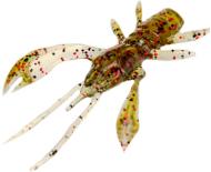 Приманка FishUp Real Craw 2 из пластизоля для ловли рыбы 7 шт. Green Pumpkin/Red & Black
