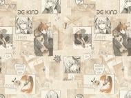 Обои виниловые на флизелиновой основе Славянские обои Elegance collection Наруто 2361-02 1,06x10,05 м