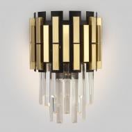 ВИТРИНА! Светильник светодиодный Strotskis Deseo 60 Вт E14 черный/золото 337/2