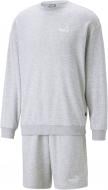 Спортивный костюм Puma RELAXED SWEAT SUIT LIGHT GRAY HEATHER 67330804 р.L серый