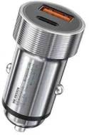 Автомобильное зарядное устройство WK WP-C28 (2USB) Silver