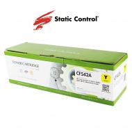 Картридж лазерний Static Control HP CLJP CF542A (203A) 1.3k yellow жовтий