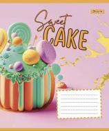 Тетрадь школьная 24 листа линия 1В Sweet cake (766385) 1 вересня