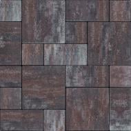 Тротуарная плитка Brukland Лайнстоун 40 мм Венге