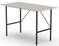 Стол письменный Ferrum Decor Тайм 750х1200х600 мм черный/кашемир