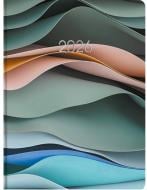 Дневник датированный Economix A5 2026 E21837 синий с желтым