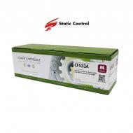 Картридж лазерний Static Control HP CLJ CF533A (205A) Static Control 0.9k magenta малиновий